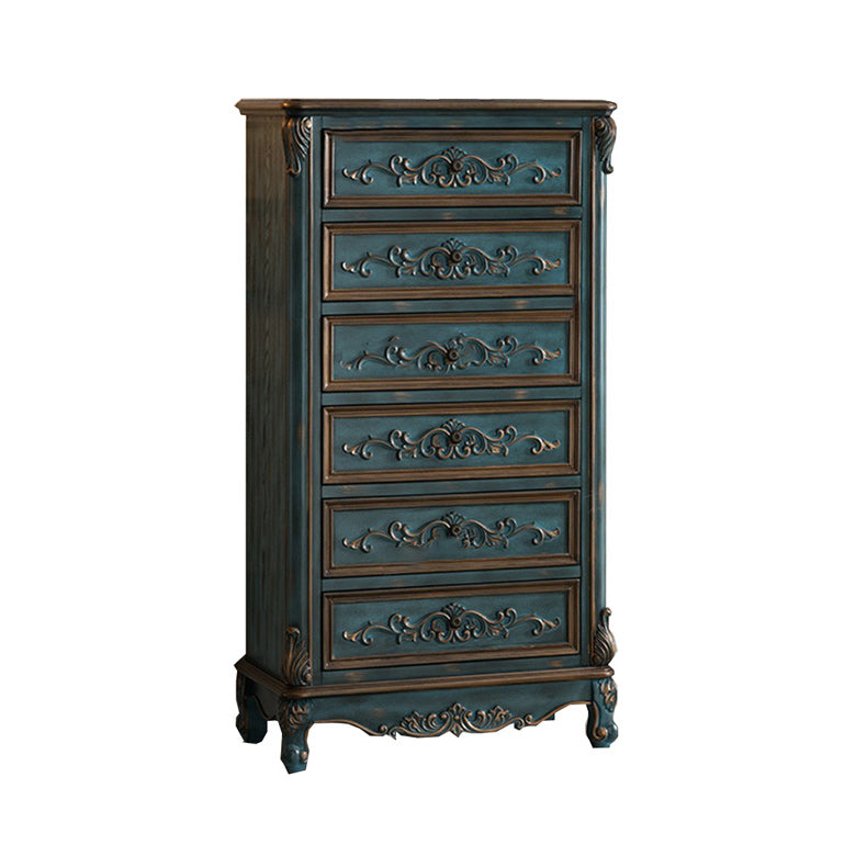 Classic Glam Storage Chest Solid Wood Storage Chest Dresser with 4/5/6 Drawers