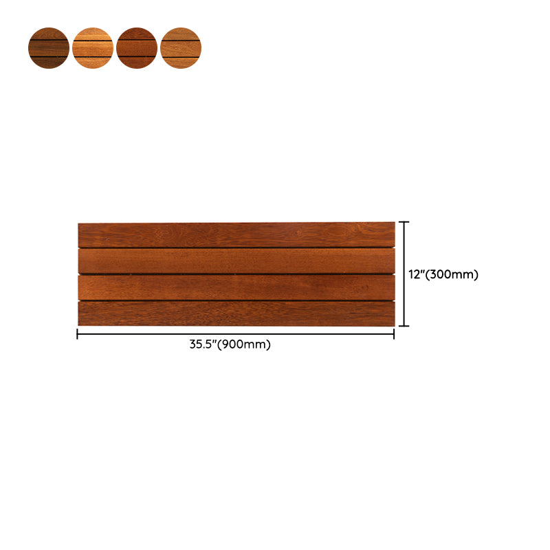 Striped Pattern Snapping Decking Tiles Composite Tile Kit Outdoor Patio