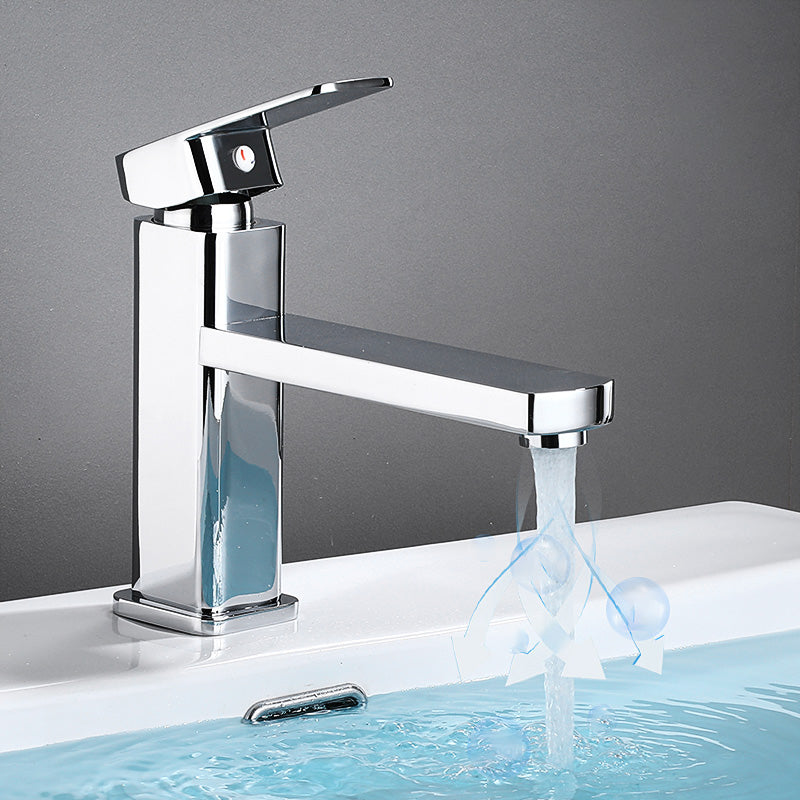 Deck Mounted Copper Roman Tub Faucet Low Arc Roman Tub Faucet Set in Silver