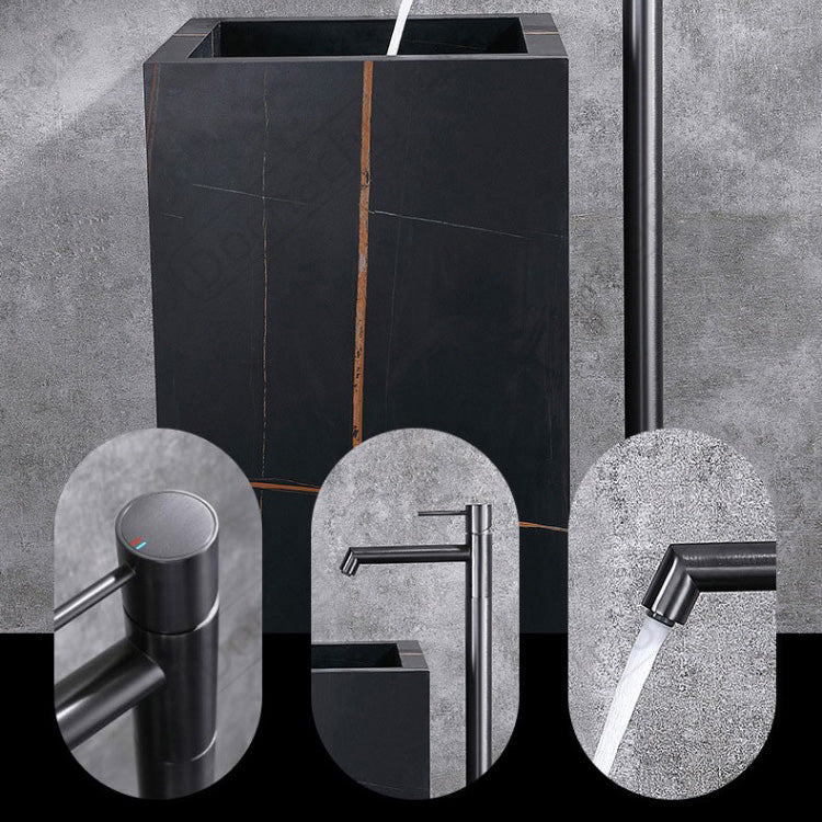 Floor Mounted Bronze Freestanding Tub Filler Single Handle Freestanding Tub Filler Trim