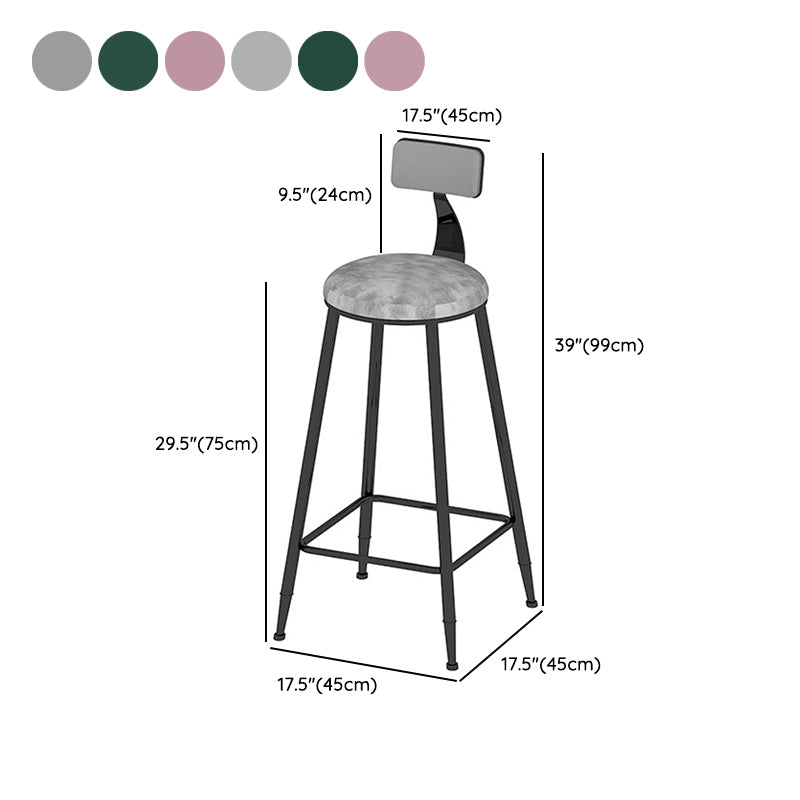 Glam Style Pub Table Set 1/3 Pieces Stone Counter Height Set for Dining Room