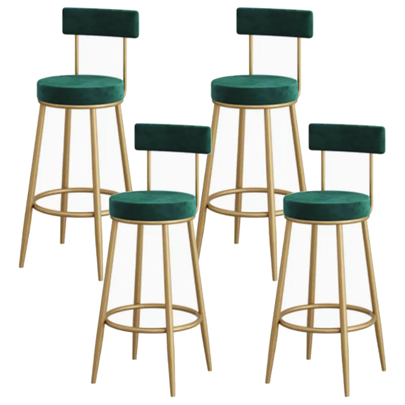 Modern Bar Table Set 1/3/4 Pieces Stone Counter Table with Upholstered Stools