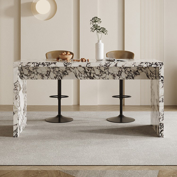 1/2/3/4/5 Pieces Bar Stool and Table Set Rectangular Pub Set