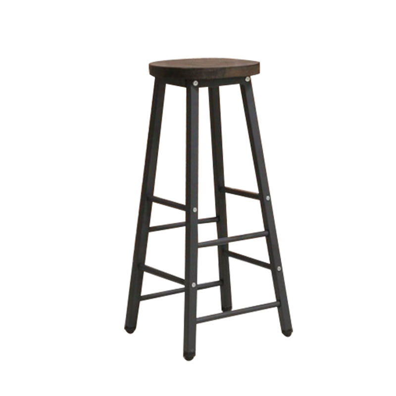 Industrial Bar Table Set 1/5/9 Pieces Solid Wood Pub Table Set for Indoor