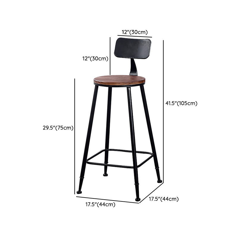 1/4/6/11 Pieces Bar Stool and Table Set Solid Wood Bar Table Set