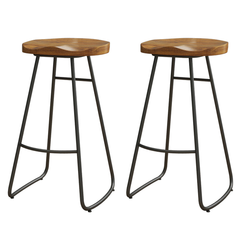 Solid Wood Modern Table and Stool Set 1/2/3 Pieces Pub Dining Set
