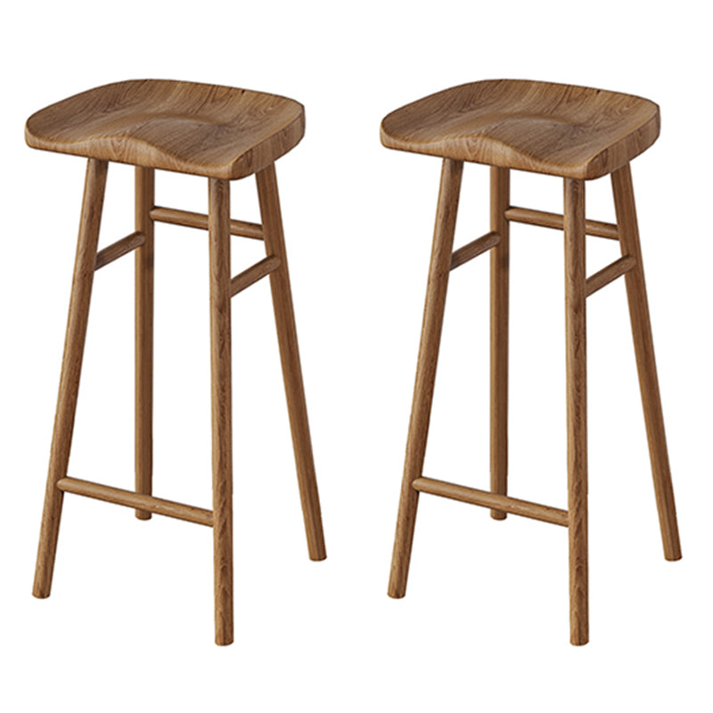 Solid Wood Modern Table and Stool Set 1/2/3 Pieces Pub Dining Set