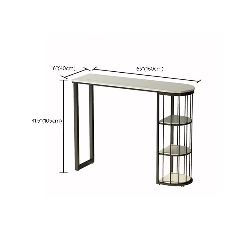 Modern Table and Stool Set 1/3/5 Pcs Free Form Bar Table and Adjustable Height Stools