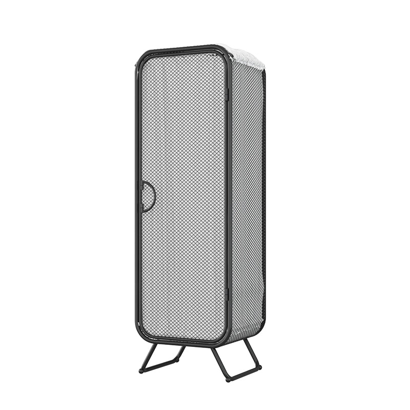 Modern Wardrobe Cabinet Clothes Rail Metal Wardrobe Armoire for Bedroom