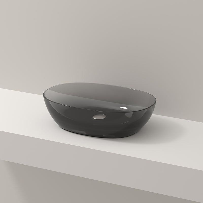 Modern Vessel Bathroom Sink No Craftsmanship Resin Wash Stand