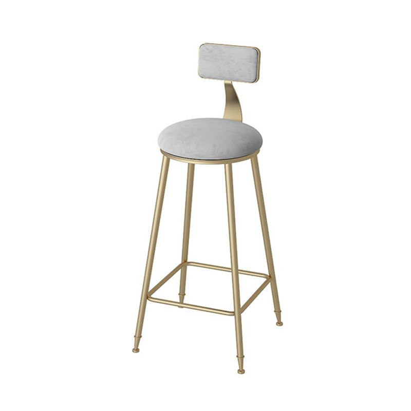 Modern Style Bar Table Set 1/3 Pieces Faux Marble Counter Table with Upholstered Stools