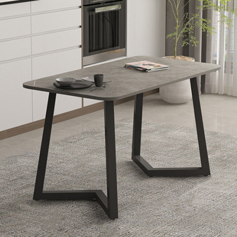 Modern Stone Dining Table 1/2/5/7 Pieces Dining Set for Living Room
