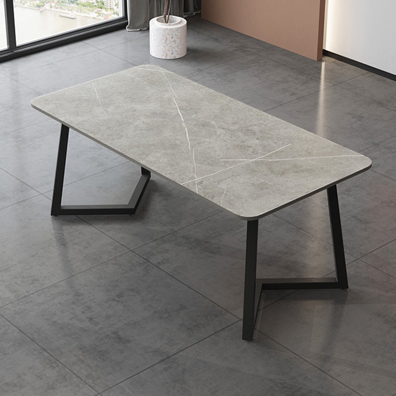 Modern Stone Dining Table 1/2/5/7 Pieces Dining Set for Living Room