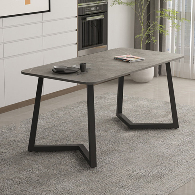Modern Stone Dining Table 1/2/5/7 Pieces Dining Set for Living Room
