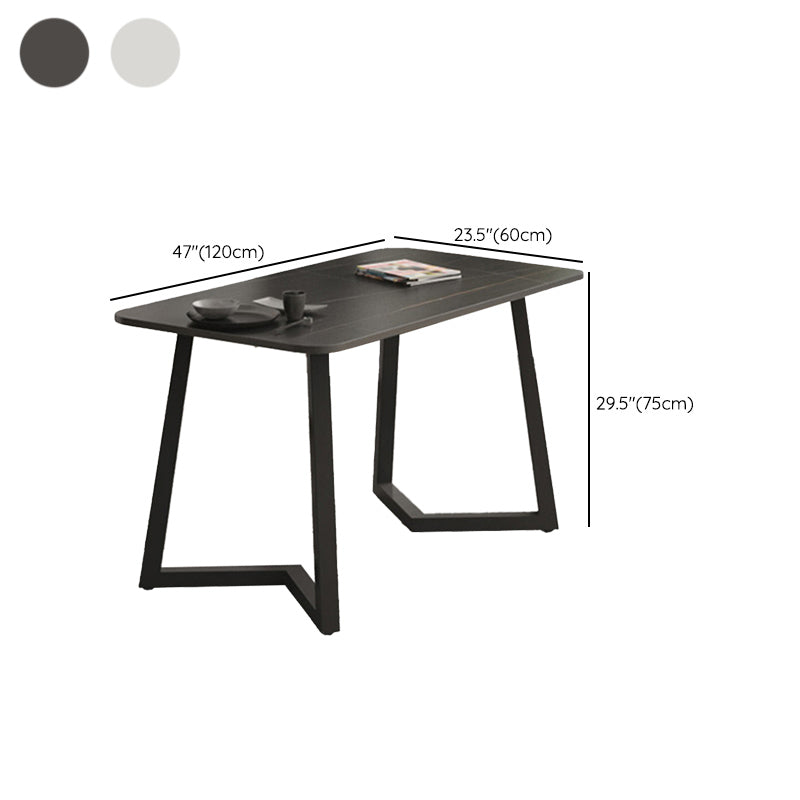 Modern Stone Dining Table 1/2/5/7 Pieces Dining Set for Living Room