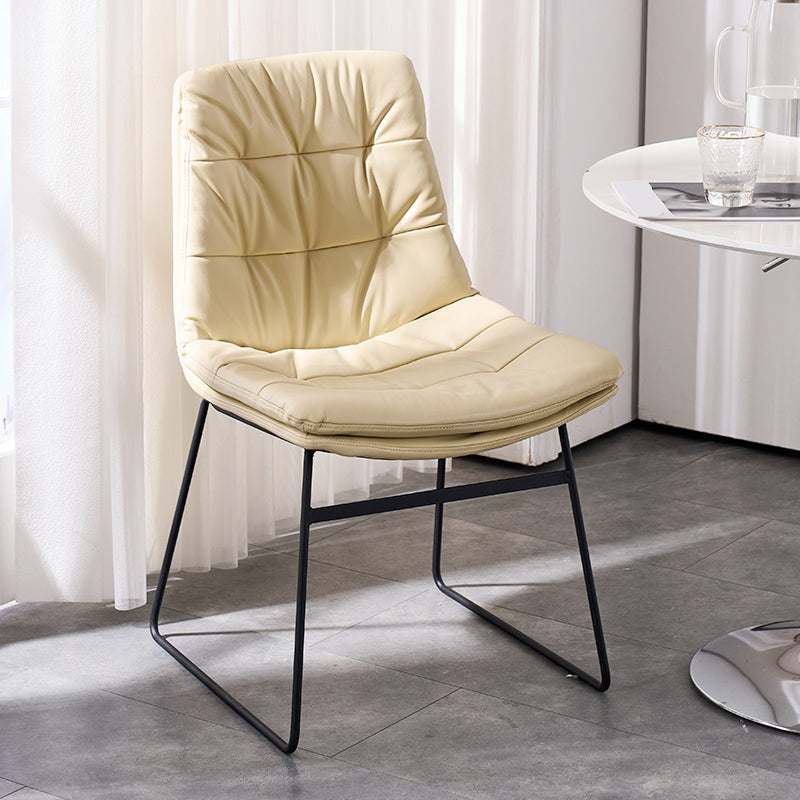 Modern Style Side Chair Upholstered Indoor Dining Chair for Home
