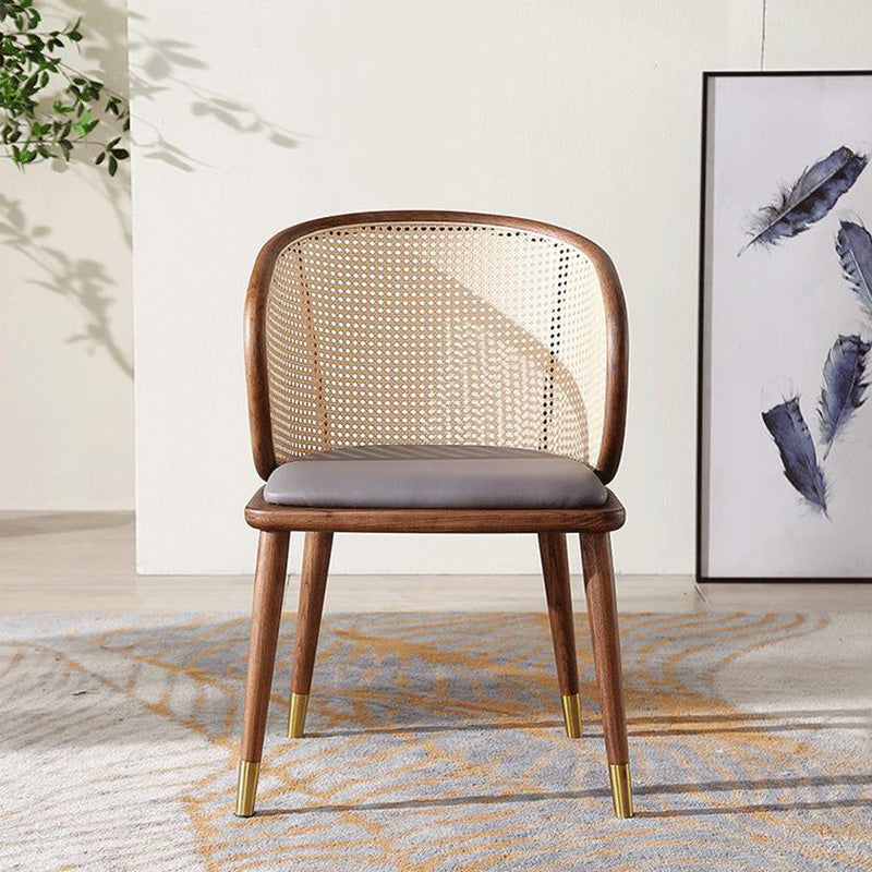 Windsor Back Arm Chair Contemporary Solid Wood Dining Chairs