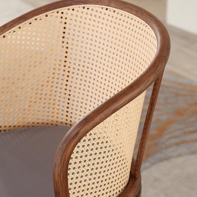Windsor Back Arm Chair Contemporary Solid Wood Dining Chairs