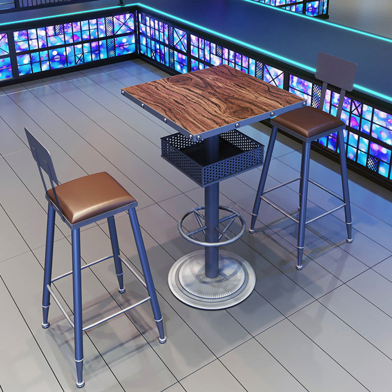 Industrial Bar Dining Table Cafe And Breakroom Bar Wine Table