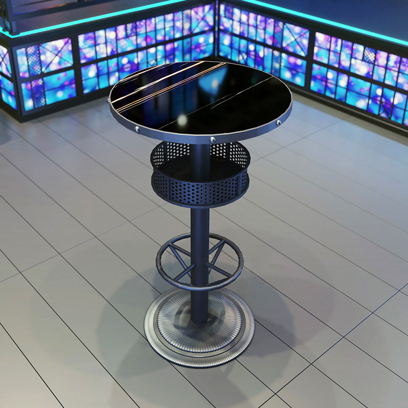 Industrial Bar Dining Table Cafe And Breakroom Bar Wine Table