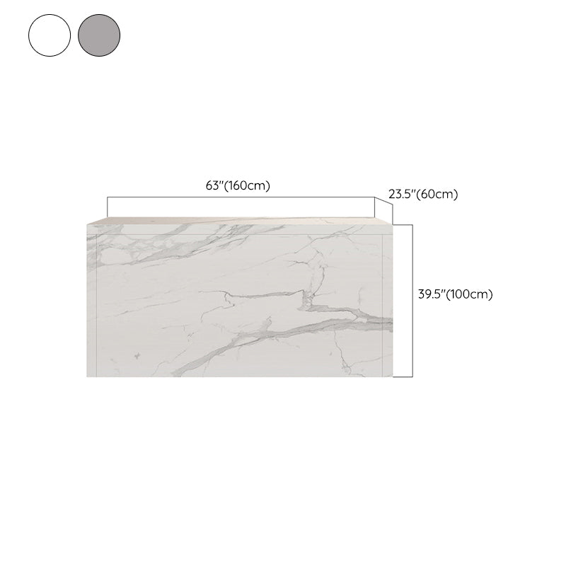 1/2/3 Pieces Pub Table Set Contemporary Rectangular Table and Stool Set