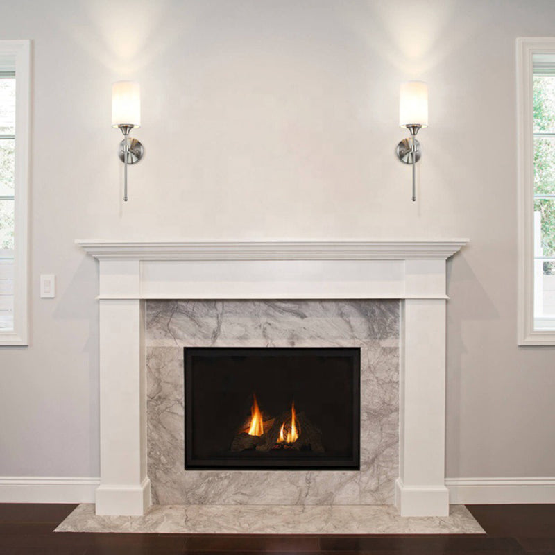 Simple Geometric Wall Lamps Fabric Wall Light Fixtures for Bedroom