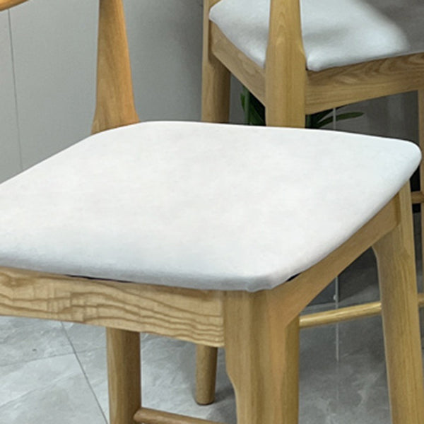 Rectangle Counter Height Pub Set 1/2/3 Pcs Modern Bar Table and Solid Wood Stools