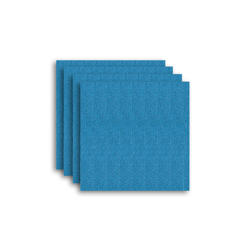 Carpet Tile Fade Resistant Non-Skid Solid Color Loose Lay Carpet Tiles Living Room
