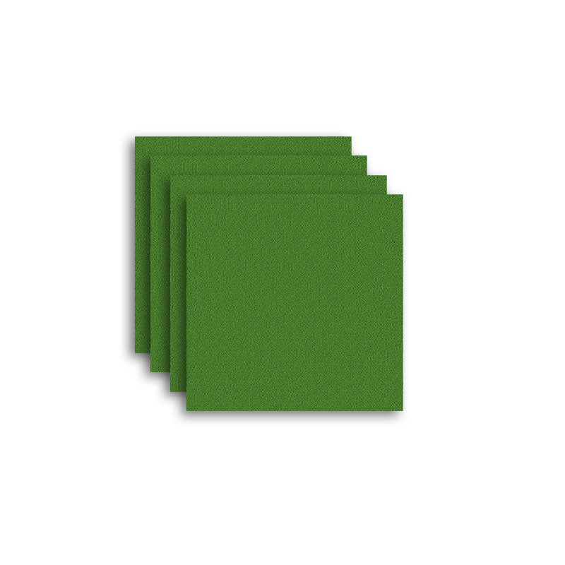 Carpet Tile Fade Resistant Non-Skid Solid Color Loose Lay Carpet Tiles Living Room