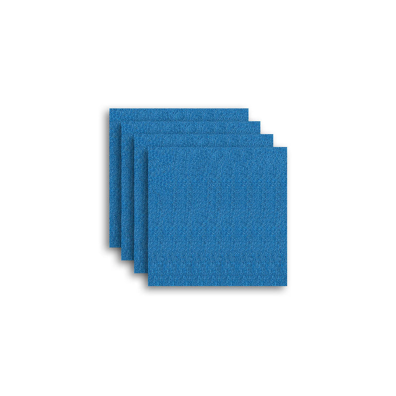 Carpet Tile Fade Resistant Non-Skid Solid Color Loose Lay Carpet Tiles Living Room