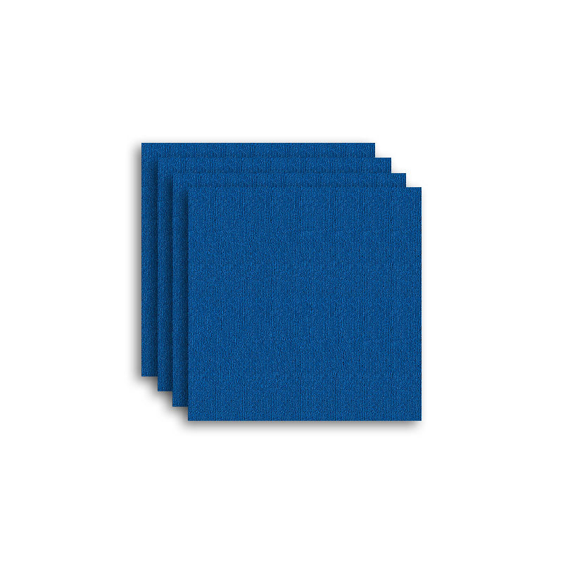 Carpet Tile Fade Resistant Non-Skid Solid Color Loose Lay Carpet Tiles Living Room