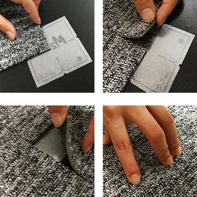 Indoor Carpet Tile Non-Skid Glue Down Install Carpet Tiles with Waterproof