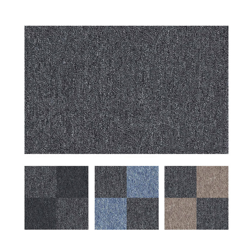 Indoor Carpet Tile Non-Skid Glue Down Install Carpet Tiles with Waterproof