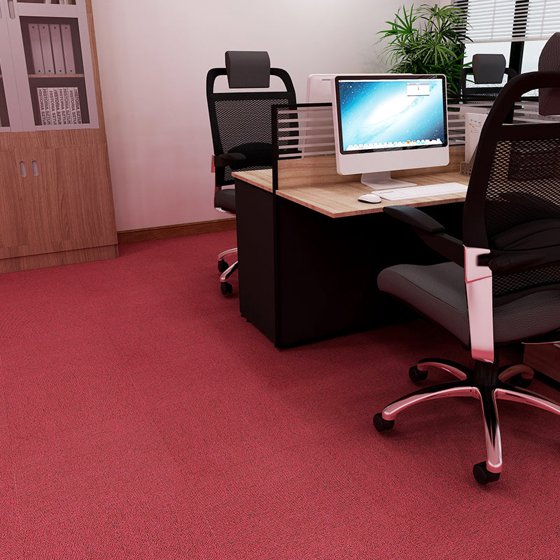 Indoor Carpet Tile Non-Skid Glue Down Install Carpet Tiles with Waterproof