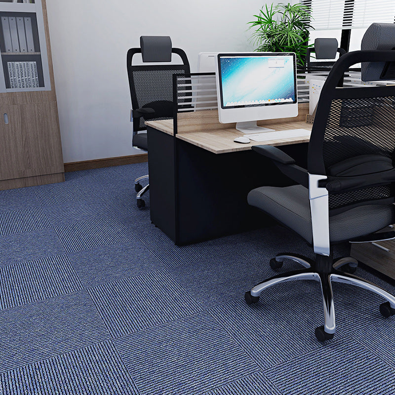 Indoor Carpet Tile Non-Skid Glue Down Install Carpet Tiles with Waterproof