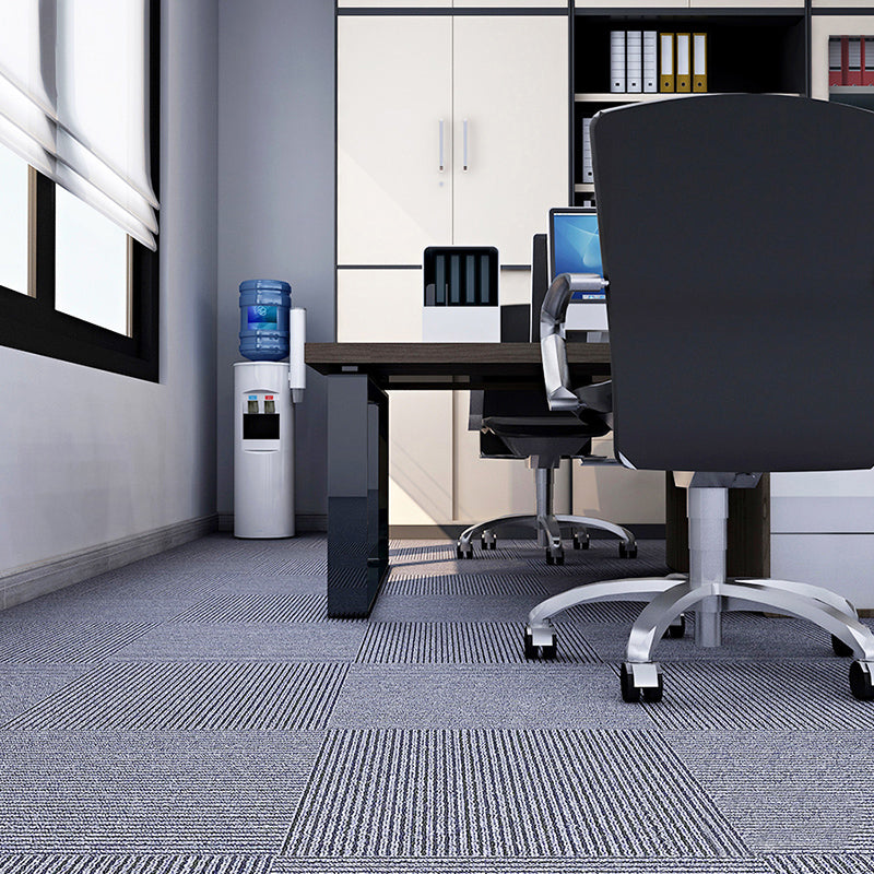 Indoor Carpet Tile Non-Skid Glue Down Install Carpet Tiles with Waterproof