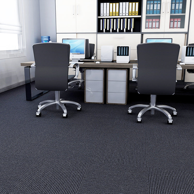 Indoor Carpet Tile Non-Skid Glue Down Install Carpet Tiles with Waterproof