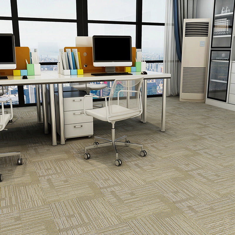 Indoor Carpet Tile Non-Skid Glue Down Install Carpet Tiles with Waterproof