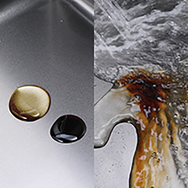 Stainless Steel Kitchen Sink Modern Single Bowl Kitchen Sink