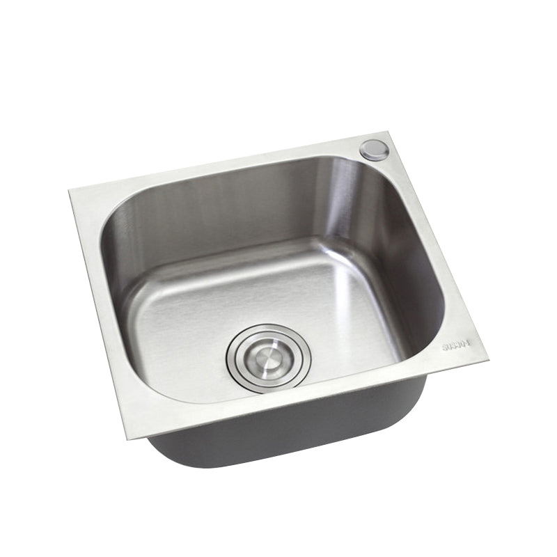 Modern Style Kitchen Sink Stainless Steel Dirt Resistant Kitchen Sink(Not Included Faucet)