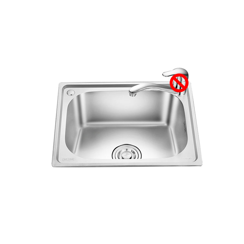 Modern Style Kitchen Sink Stainless Steel Dirt Resistant Kitchen Sink(Not Included Faucet)