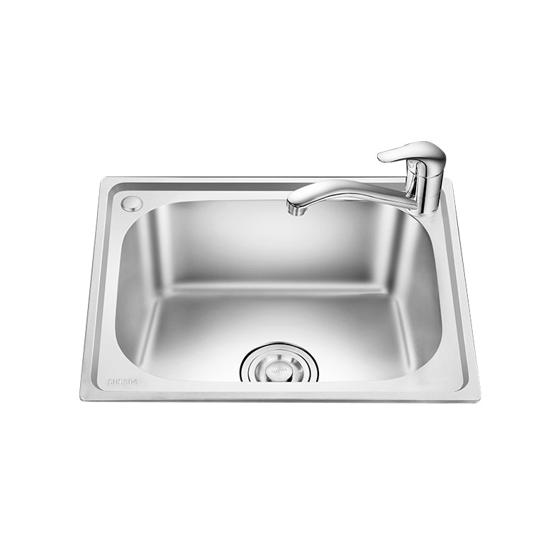 Modern Style Kitchen Sink Stainless Steel Dirt Resistant Kitchen Sink(Not Included Faucet)