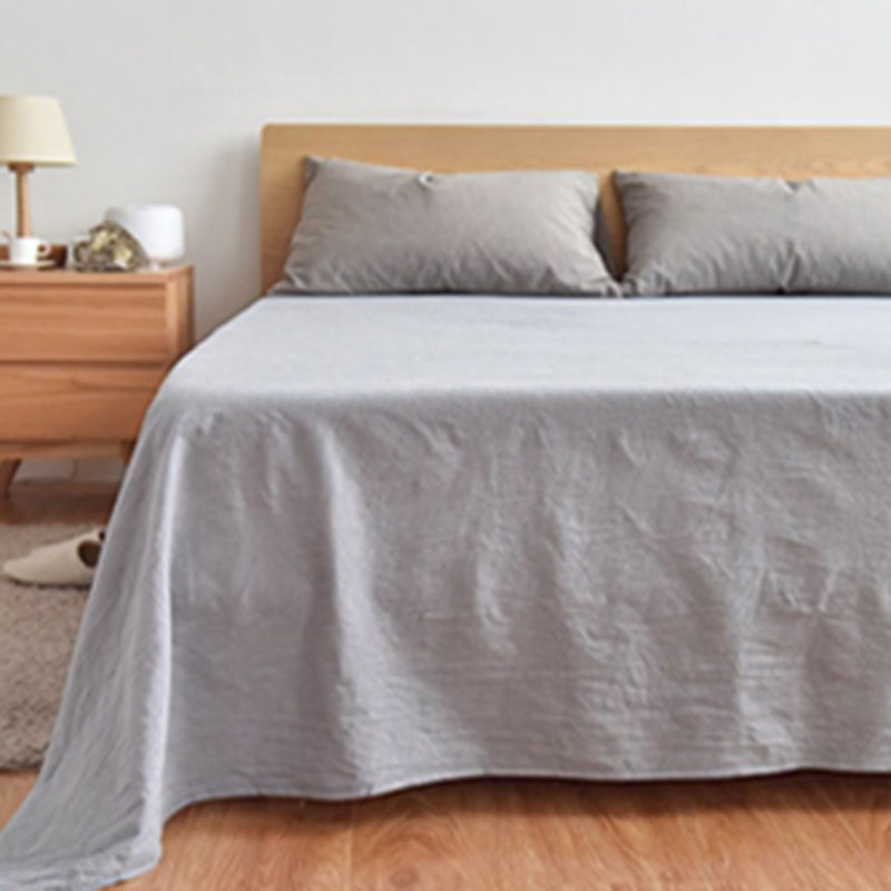 Bed Sheet Whole Color Non-pilling Striped Stripe Pattern Bed Sheet Set