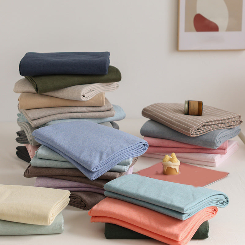 Bed Sheet Whole Color Non-pilling Striped Stripe Pattern Bed Sheet Set