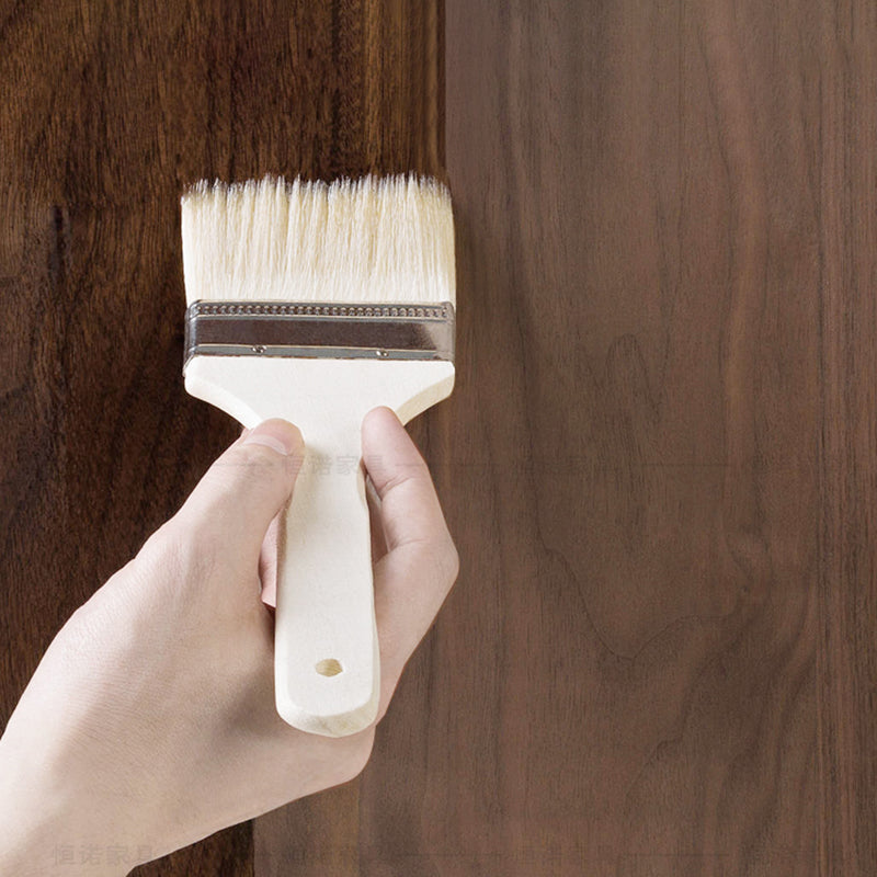 Modernism Horizontal Double Dresser Wood Storage Dresser for Home