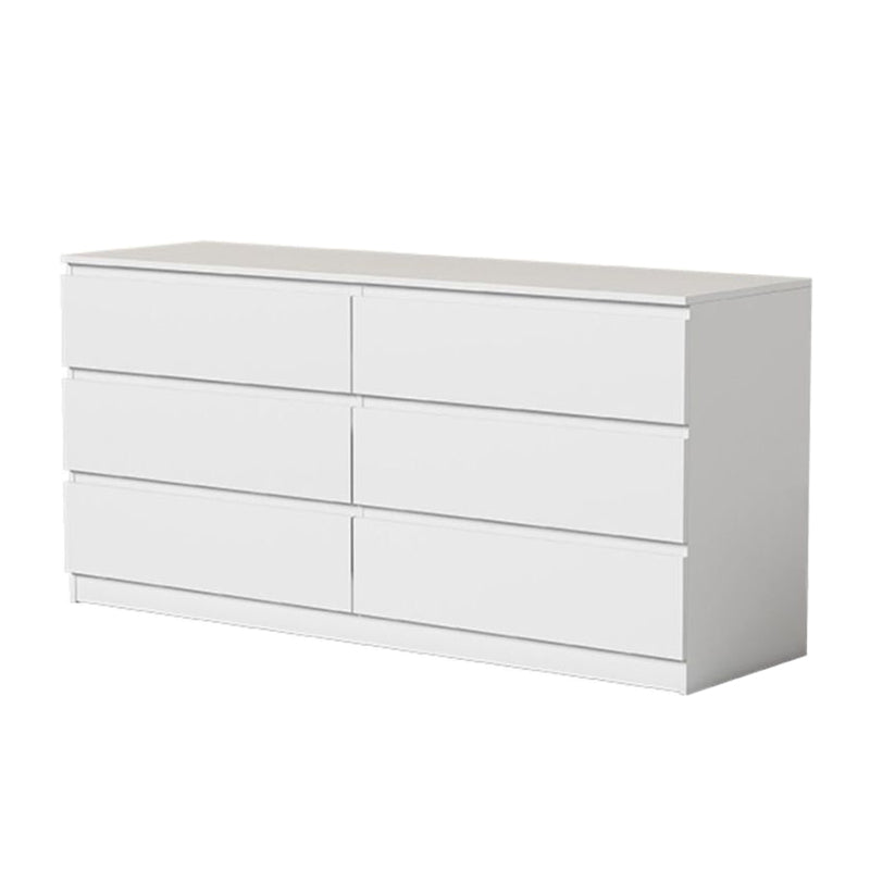 Contemporary Storage Chest Manufactured Wood Dresser with 3/4/5/6/8 Drawers