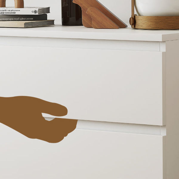 Contemporary Storage Chest Manufactured Wood Dresser with 3/4/5/6/8 Drawers