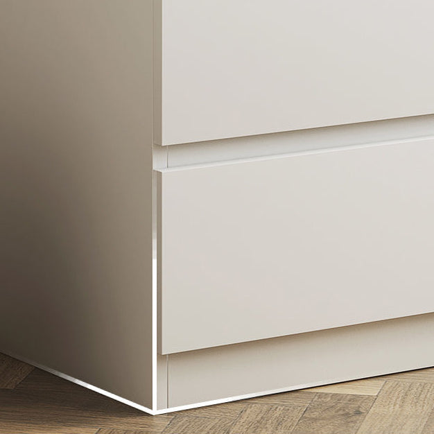 Contemporary Storage Chest Manufactured Wood Dresser with 3/4/5/6/8 Drawers