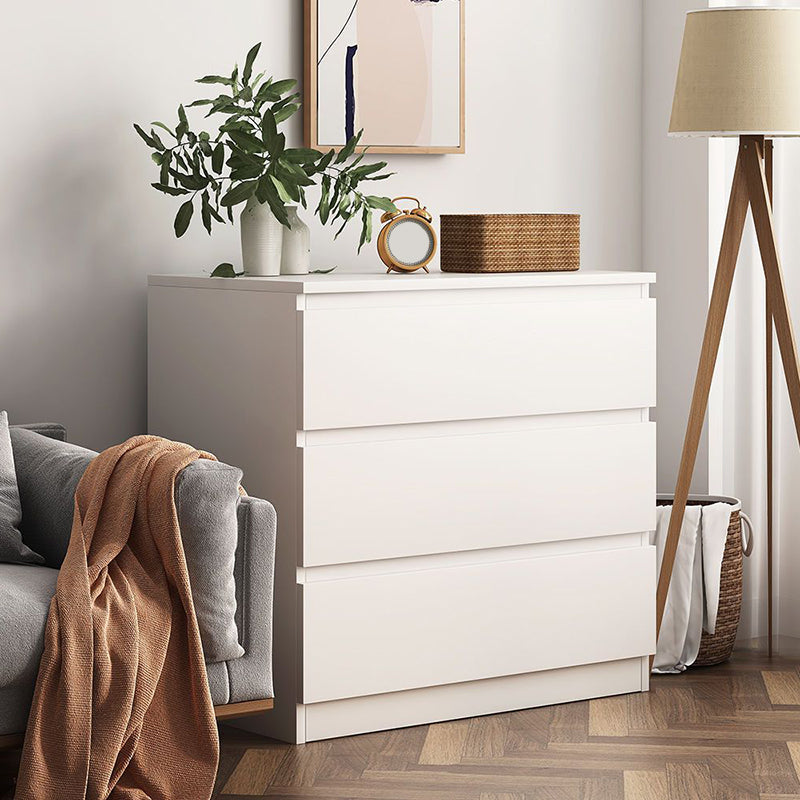 Contemporary Storage Chest Manufactured Wood Dresser with 3/4/5/6/8 Drawers