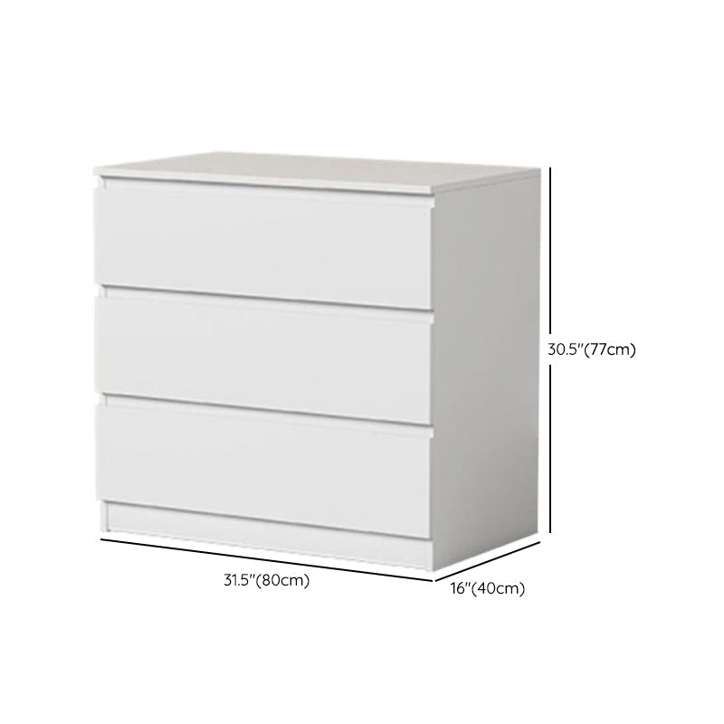 Contemporary Storage Chest Manufactured Wood Dresser with 3/4/5/6/8 Drawers